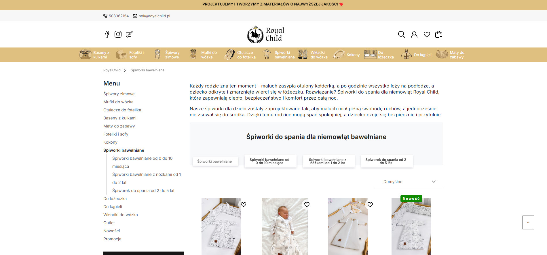 Śpiworki do spania dla dzieci - jak właściwie ubrać malucha?