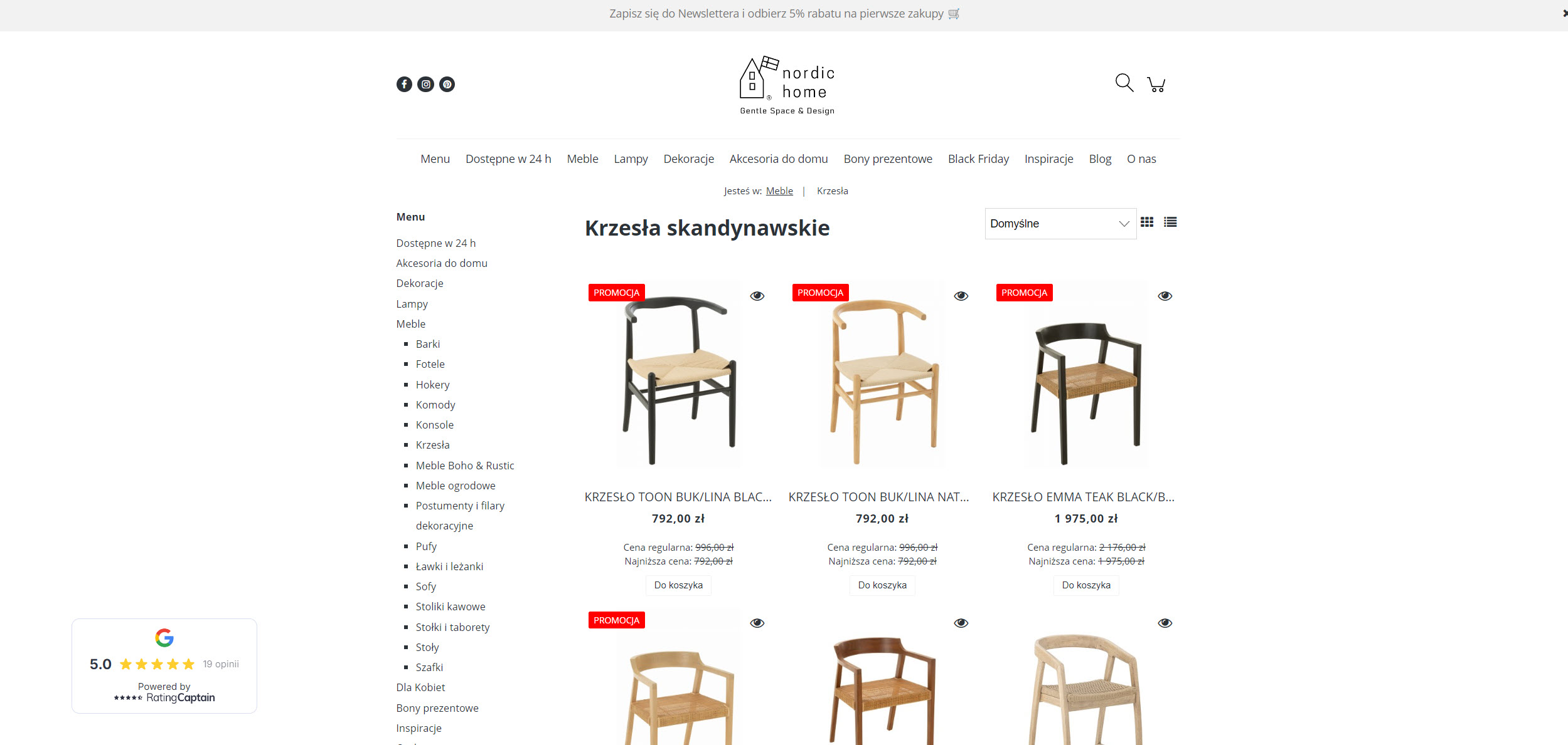 Krzesła skandynawskie do jadalni – które modele są najwygodniejsze i najtrwalsze?